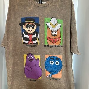 McDonald's Brown Short Sleeve Tee